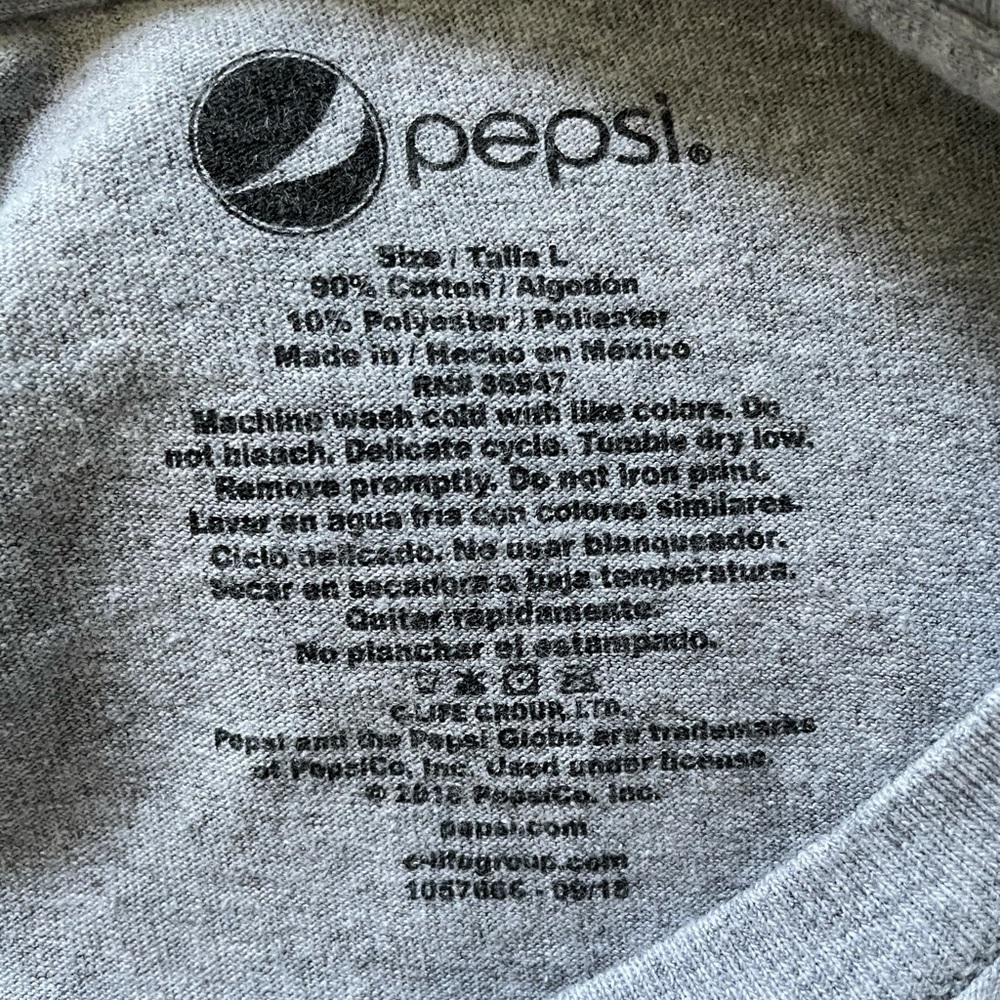 Pepsi crop long sleeve - Picture 4 of 4
